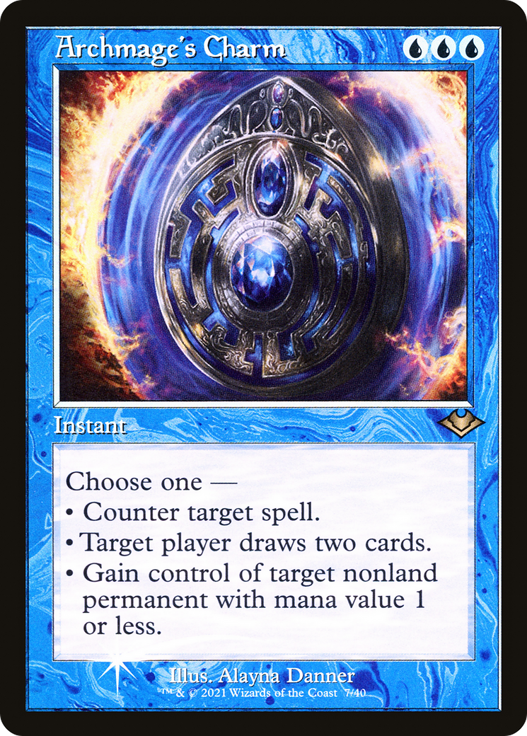 Archmage's Charm (Retro Frame) - Modern Horizons 1 Timeshifts Foil