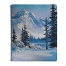 Binder: PRO 9-Pocket Zippered- Bob Ross Winter Paradise