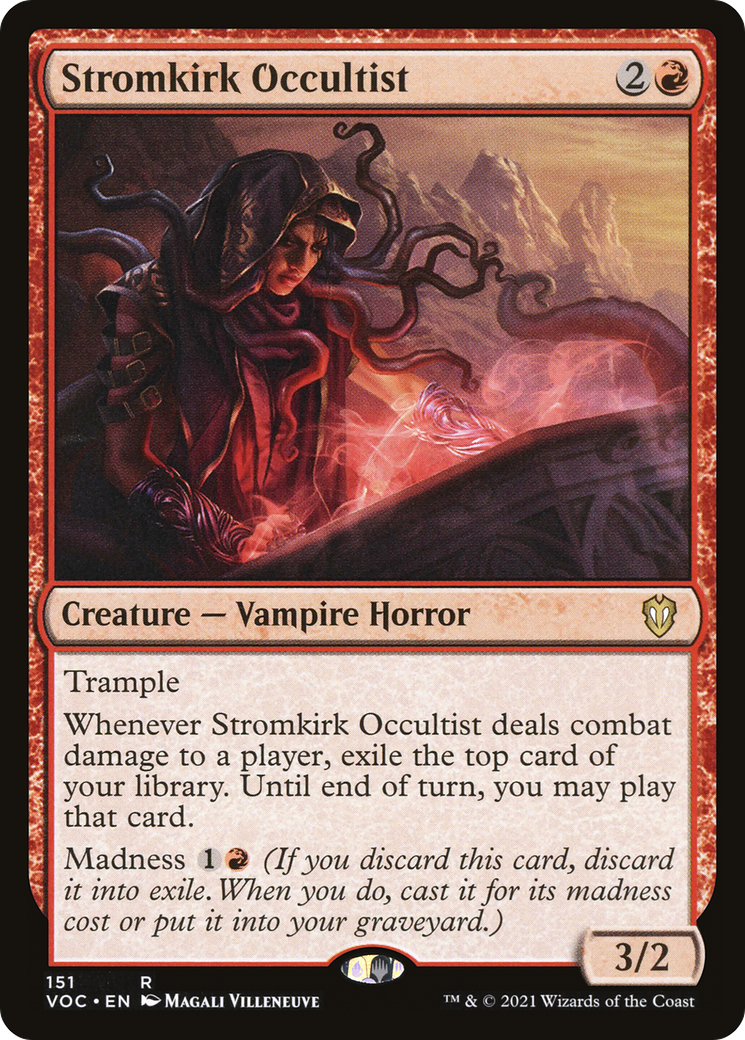 Stromkirk Occultist - [Crimson Vow Commander]