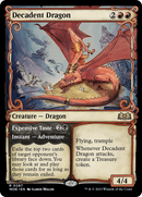 Decadent Dragon (Showcase): (Showcase) [Wilds of Eldraine]