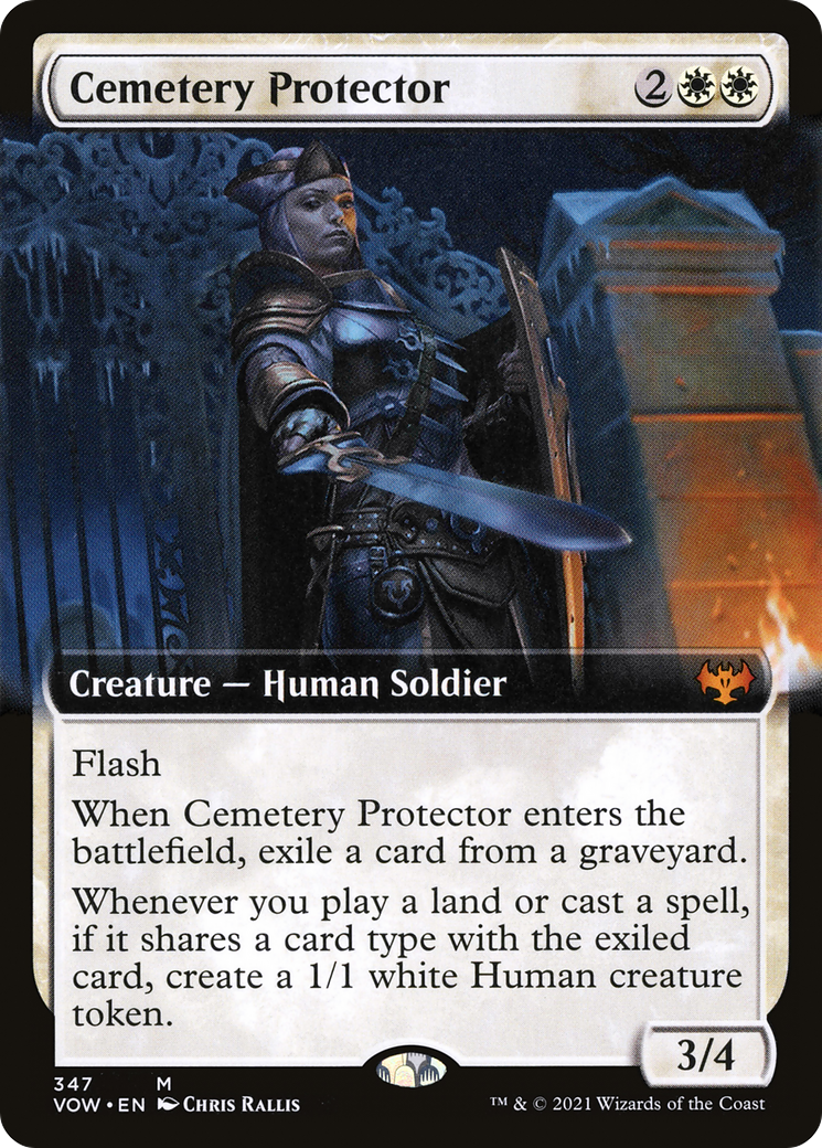 Cemetery Protector (Extended Art) - Innistrad: Crimson Vow: (Extended Art)