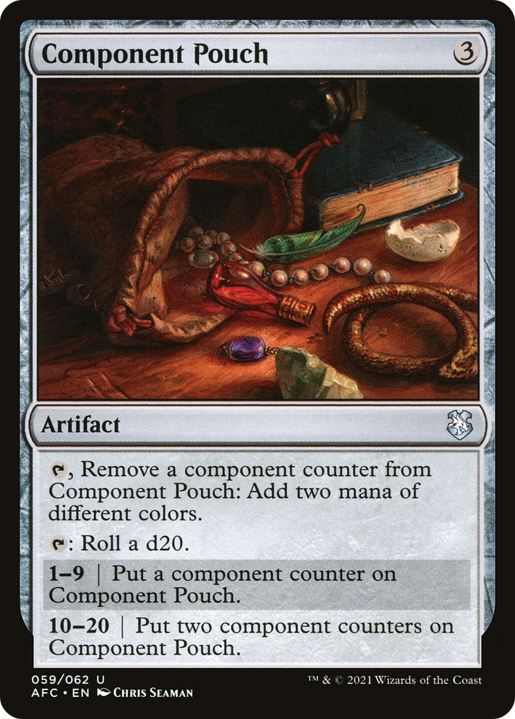 Component Pouch [Forgotten Realms Commander]
