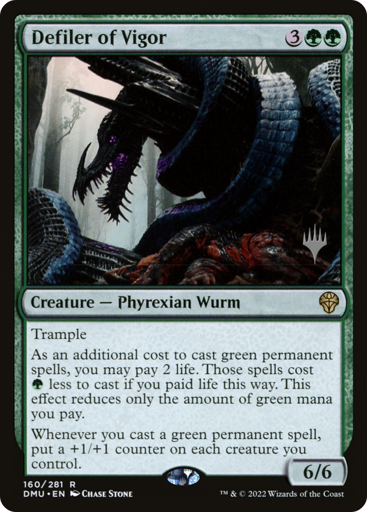Defiler of Vigor [Dominaria United Promos]