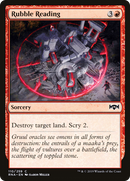 Rubble Reading [Ravnica Allegiance]