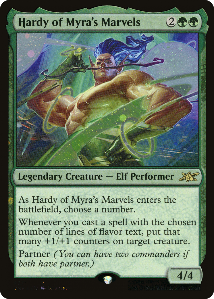Hardy of Myra's Marvels (Galaxy Foil) [Unfinity] Foil