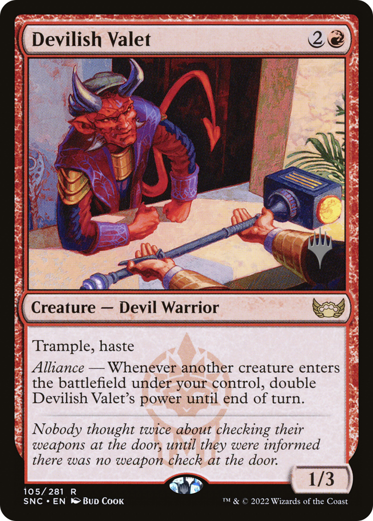 Devilish Valet - Streets of New Capenna Promos