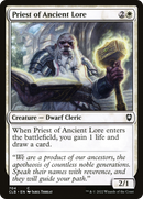 Priest of Ancient Lore [Commander Legends: Battle for Baldur's Gate]