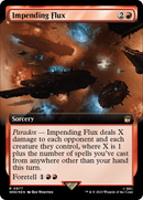 Impending Flux (Extended Art) (Surge Foil): (Extended Art) [Doctor Who] Foil