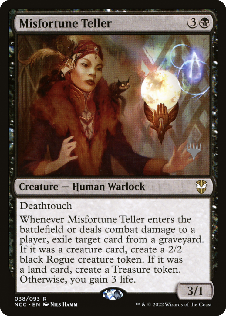 Misfortune Teller - [New Capenna Commander Promos] Foil