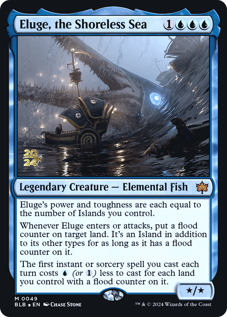 Eluge, the Shoreless Sea - Bloomburrow Promos Foil