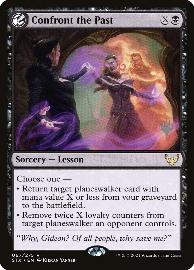 Confront the Past: (lesson) [Strixhaven: School of Mages Promos]