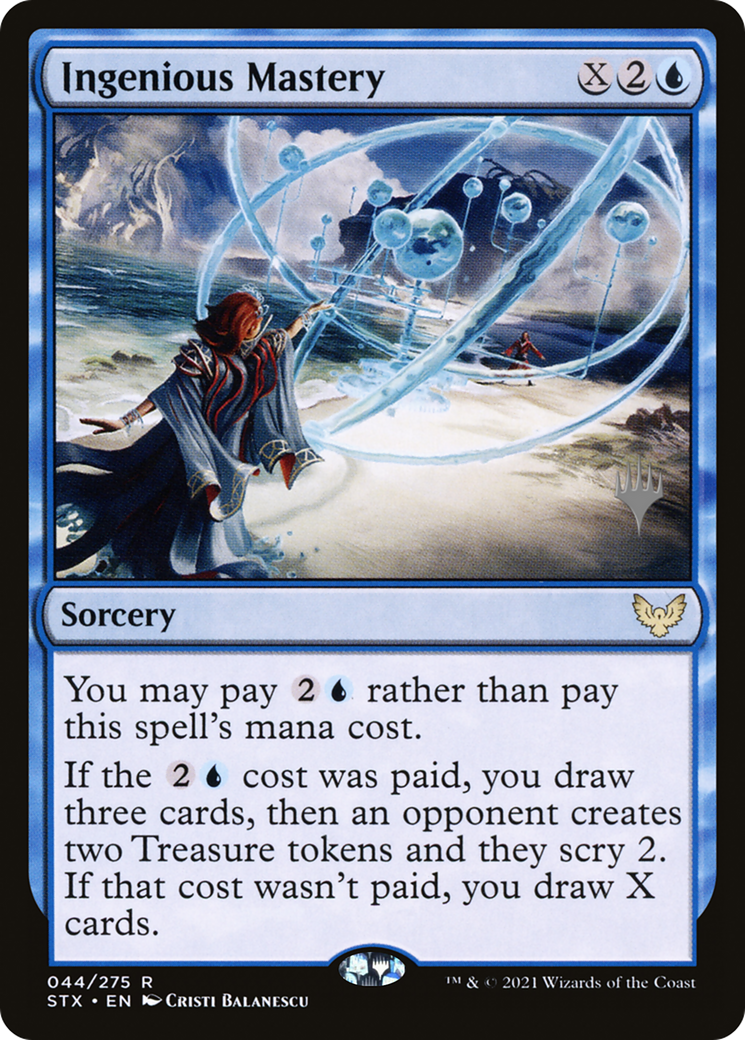 Ingenious Mastery [Strixhaven: School of Mages Promos]
