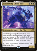 Greasefang, Okiba Boss (Promo Pack) [Kamigawa: Neon Dynasty Promos]