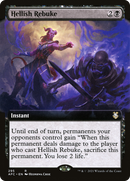 Hellish Rebuke (Extended Art): (Extended Art) [Forgotten Realms Commander]