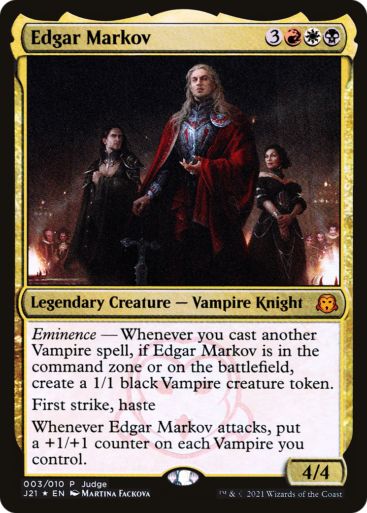 Edgar Markov [Judge Gift Cards 2021] Foil