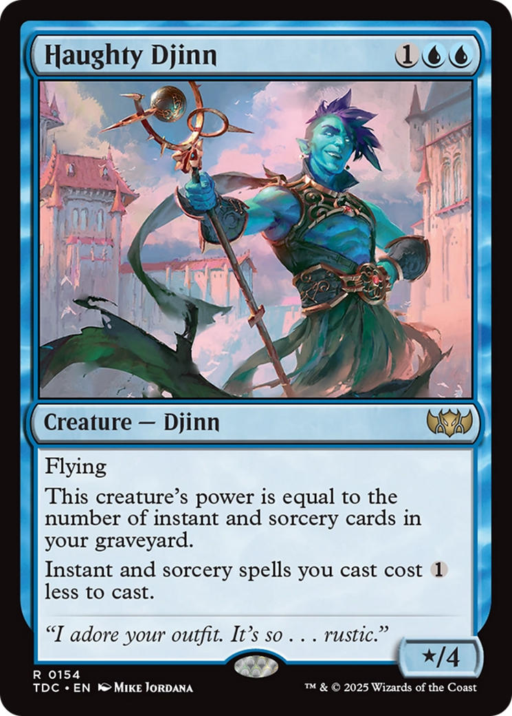 Haughty Djinn [Commander: Tarkir: Dragonstorm]