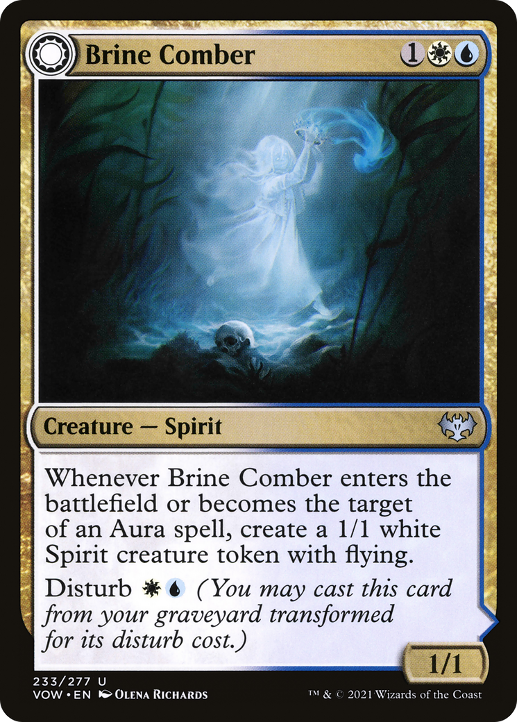 Brine Comber - Innistrad: Crimson Vow: (Double Faced Transform)