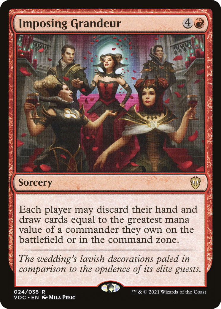 Imposing Grandeur [Crimson Vow Commander]