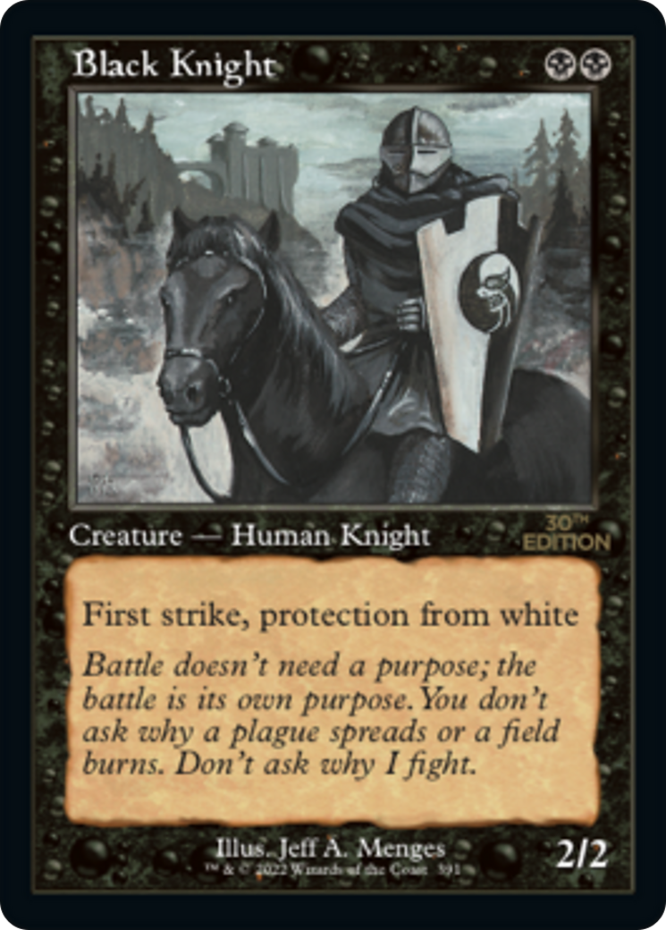 Black Knight (Retro Frame) - 30th Anniversary Edition