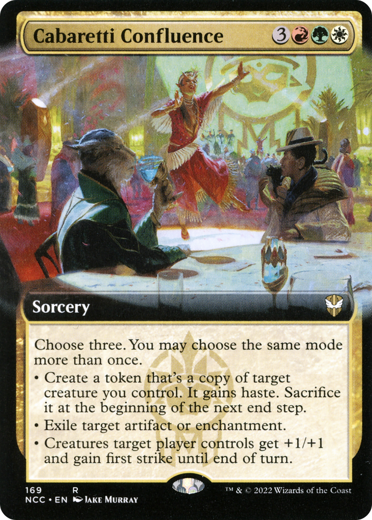 Cabaretti Confluence (Extended Art) - New Capenna Commander: (Extended Art)