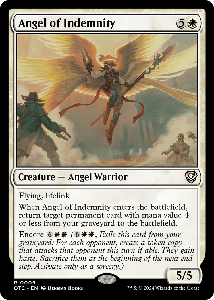 Angel of Indemnity - [Outlaws of Thunder Junction Commander]
