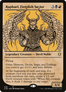 Raphael, Fiendish Savior (Showcase) [Commander Legends: Battle for Baldur's Gate]