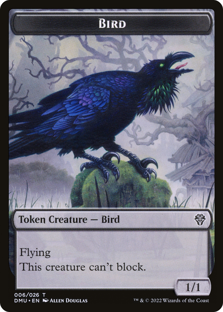 Bird Token - Dominaria United Tokens