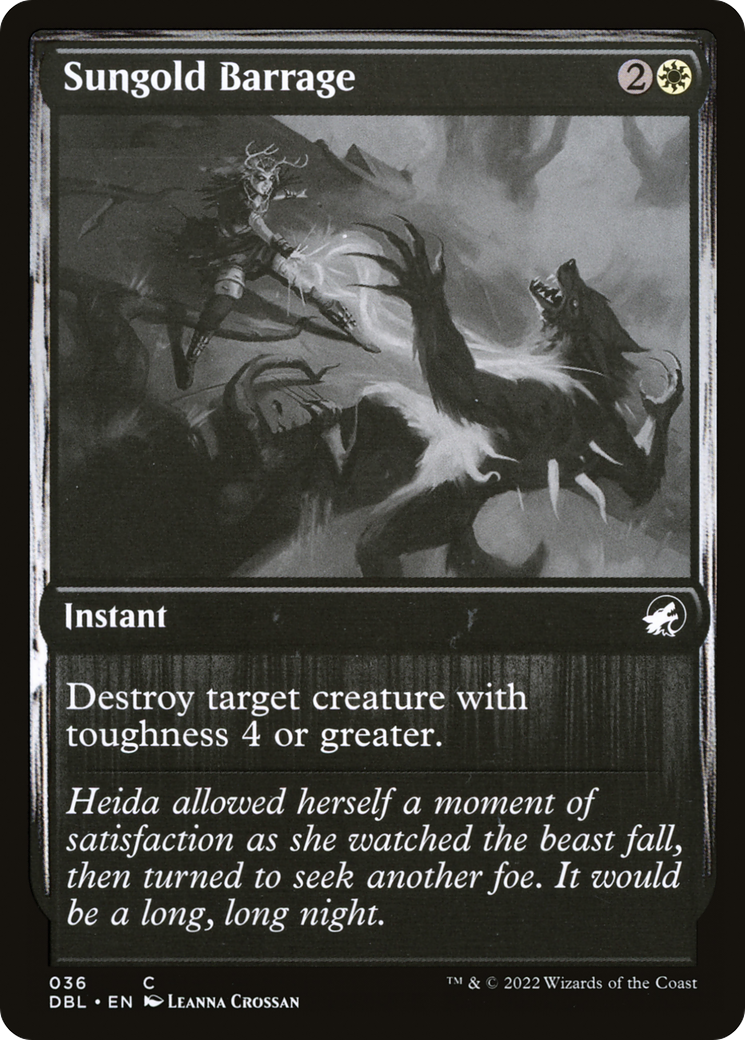 Sungold Barrage - [Innistrad: Double Feature]