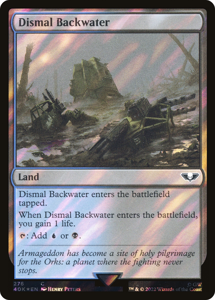 Dismal Backwater (Surge Foil) [Warhammer 40,000]