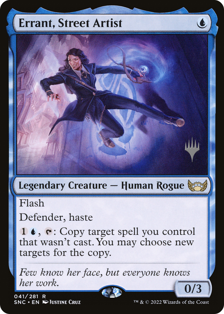 Errant, Street Artist [Streets of New Capenna Promos]