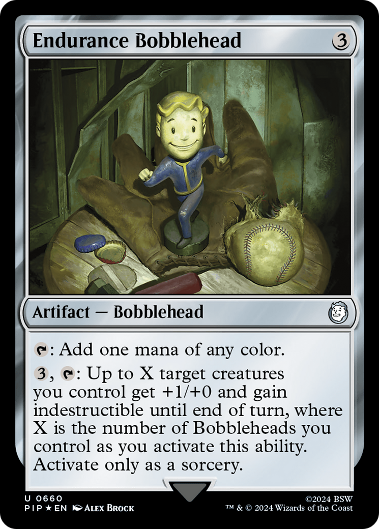 Endurance Bobblehead (Surge Foil) [Fallout] Foil