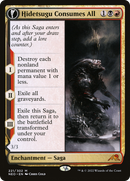 Hidetsugu Consumes All: (fandfc, enchantment) [Kamigawa: Neon Dynasty]