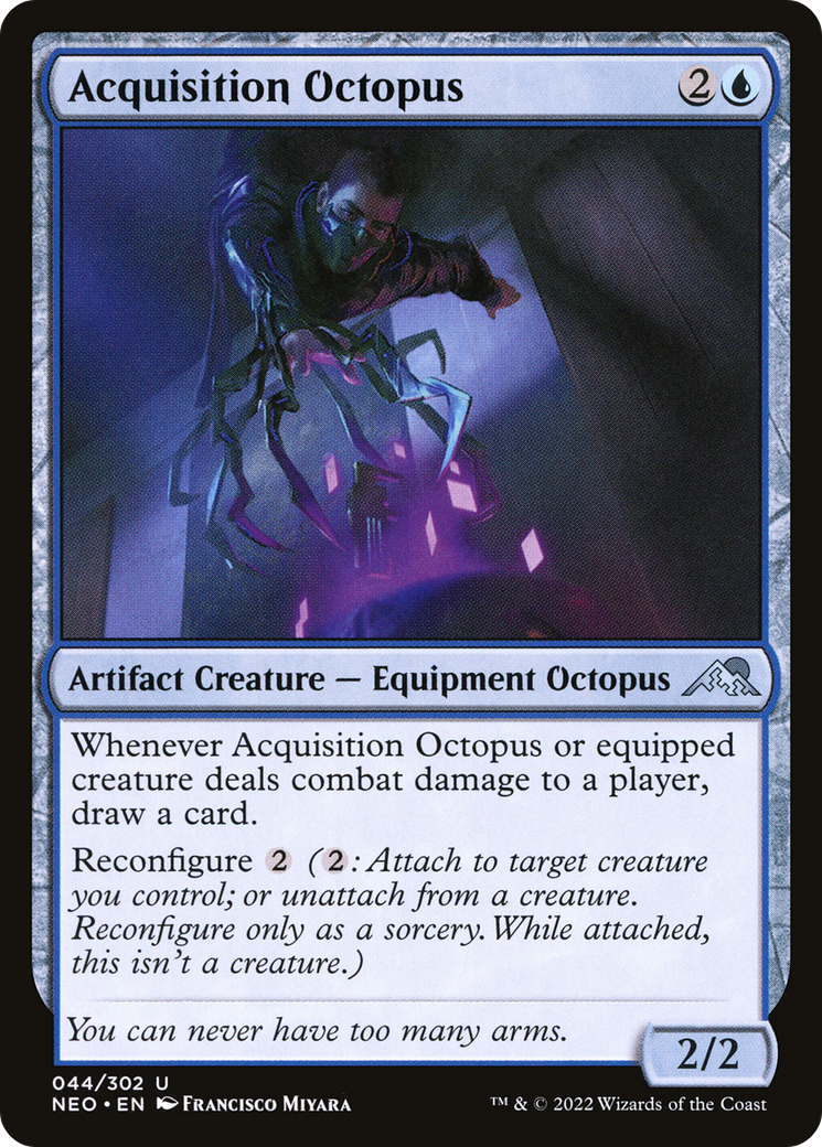 Acquisition Octopus - Kamigawa: Neon Dynasty