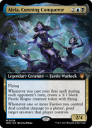 Alela, Cunning Conqueror (Extended Art) - Wilds of Eldraine Commander: (Extended Art)