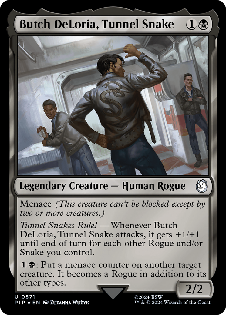 Butch DeLoria, Tunnel Snake (Surge Foil) - Fallout Foil