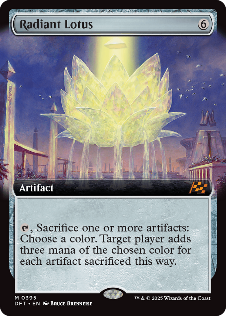 Radiant Lotus (Extended Art) [Aetherdrift]
