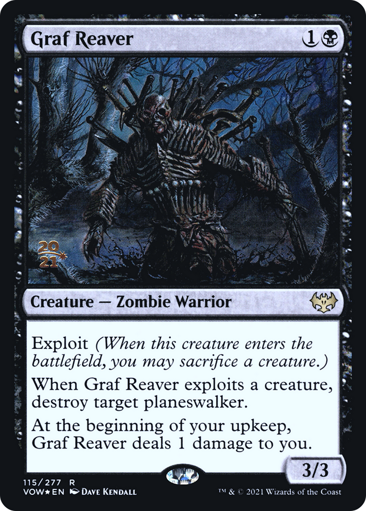 Graf Reaver [Innistrad: Crimson Vow Promos] Foil