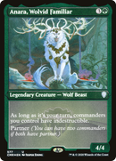 Anara, Wolvid Familiar (Foil Etched) - Commander Legends Foil