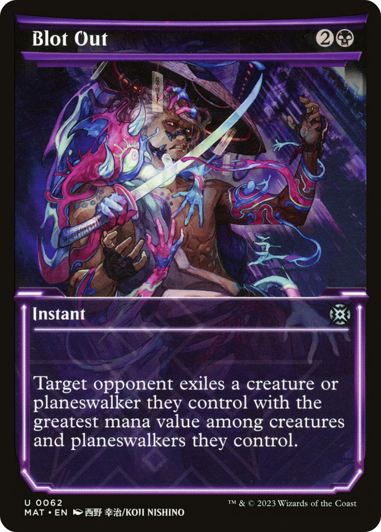 Blot Out (Showcase) - March of the Machine: The Aftermath: (Showcase)