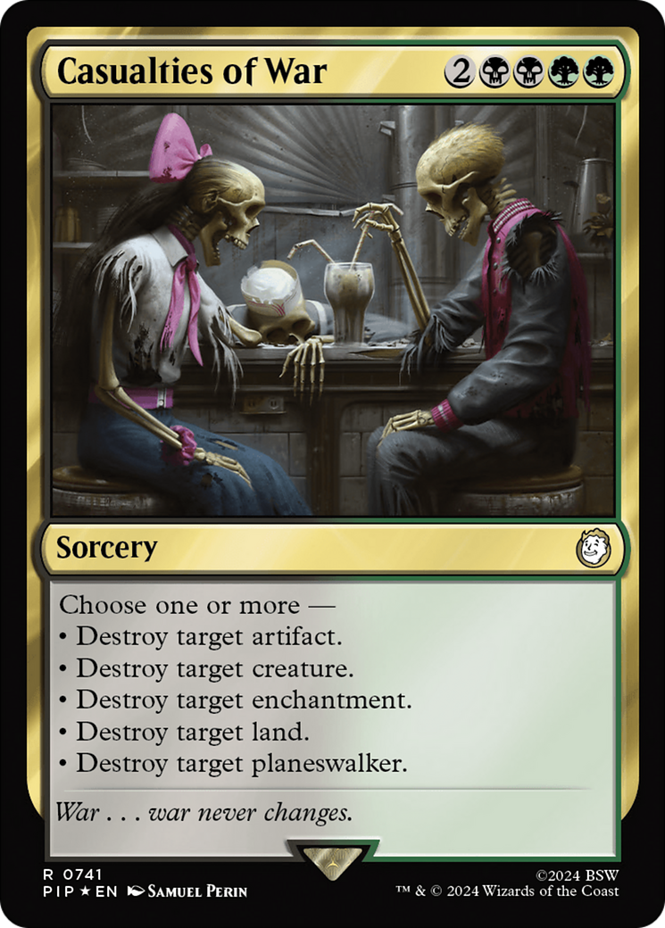 Casualties of War (Surge Foil) - Fallout Foil