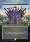 Swords to Plowshares (Serial Numbered) [Secret Lair Drop] (Borderless)