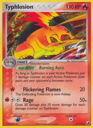 Typhlosion - 17/115 [Unseen Forces] - Reverse Holofoil