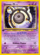 Unown [M] 049 [Neo Discovery]  - 1st Edition