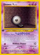 Unown [Q] - 59/105 [WOTC Neo Destiny] - 1st Edition