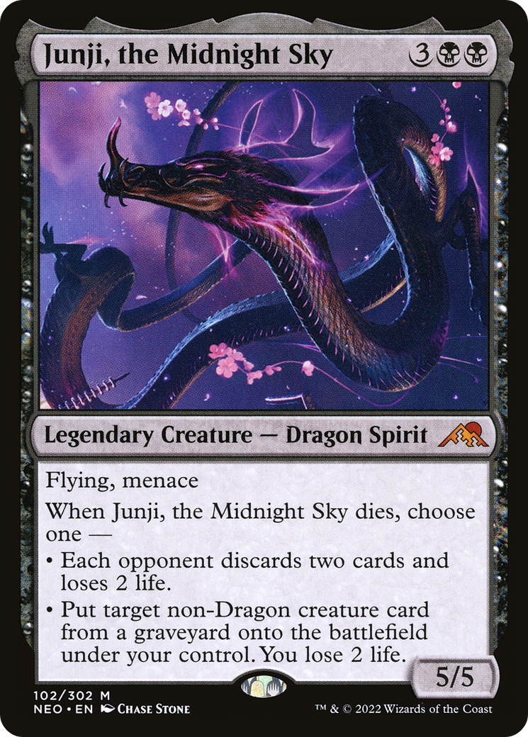 Junji, the Midnight Sky [Kamigawa: Neon Dynasty]