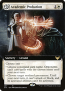 Academic Probation (Extended Art) - Strixhaven: School of Mages: (Extended Art, lesson)