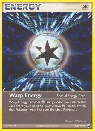 Warp Energy - 100/115 [Unseen Forces] - Reverse Holofoil
