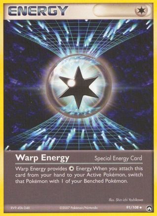 Warp Energy - 91/108 [Power Keepers] - Reverse Holofoil