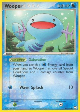 Wooper 081 [Team Rocket Returns]  - Reverse Holofoil