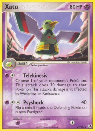 Xatu - 49/115 [Unseen Forces] - Reverse Holofoil